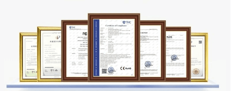 Fumot Vape kvalitets-certifieringar