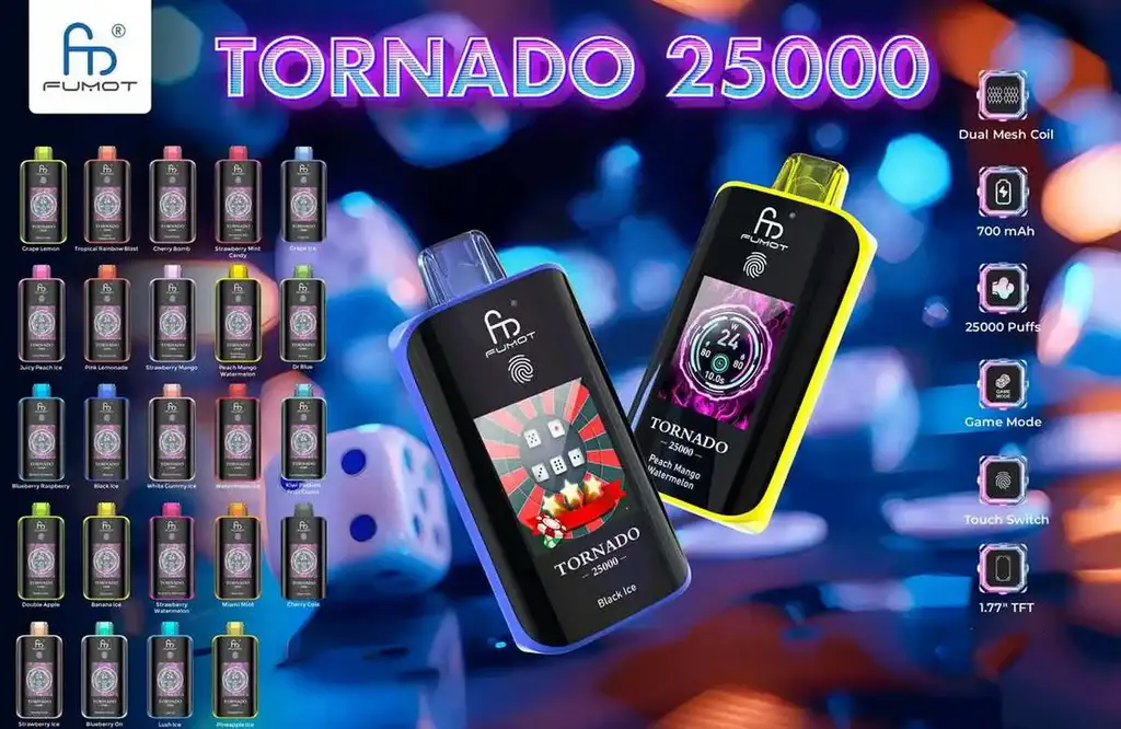 Fumot Vape 25000 puffar - Sidan